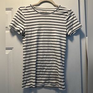 J. Crew Navy Striped T-Shirt Size S